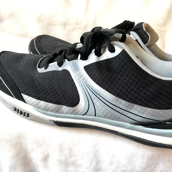 Silver Black BLOCH Mesh Trainer Dance Boost Comfort Sneakers Sz 11 - Picture 8 of 12